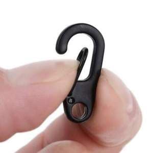 image-Spring Quick-hanging Buckle Key Ring Umbrella Cord Tail Equipment Alloy