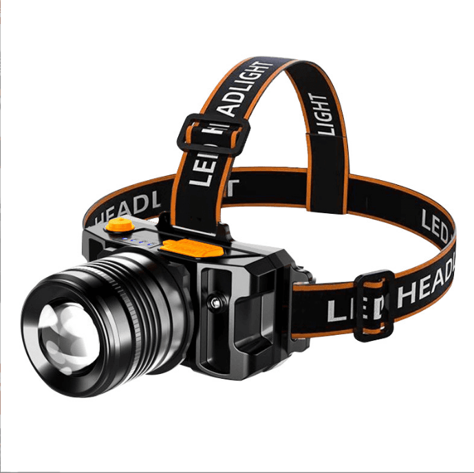 image-USB Charging Led Outdoor Fishing Headlight
