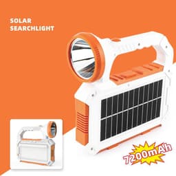 image-Solar Lantern Camping Multifunctional LED Searchlight