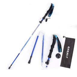 image-Besot Folding Trekking Stick Five-section Aluminum Alloy Outer Lock Trekking Stick