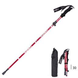 image-Folding Stick Trekking Straight Handle Stick Ultra-light And Ultra-short Retractable Can Be Put In The Bag