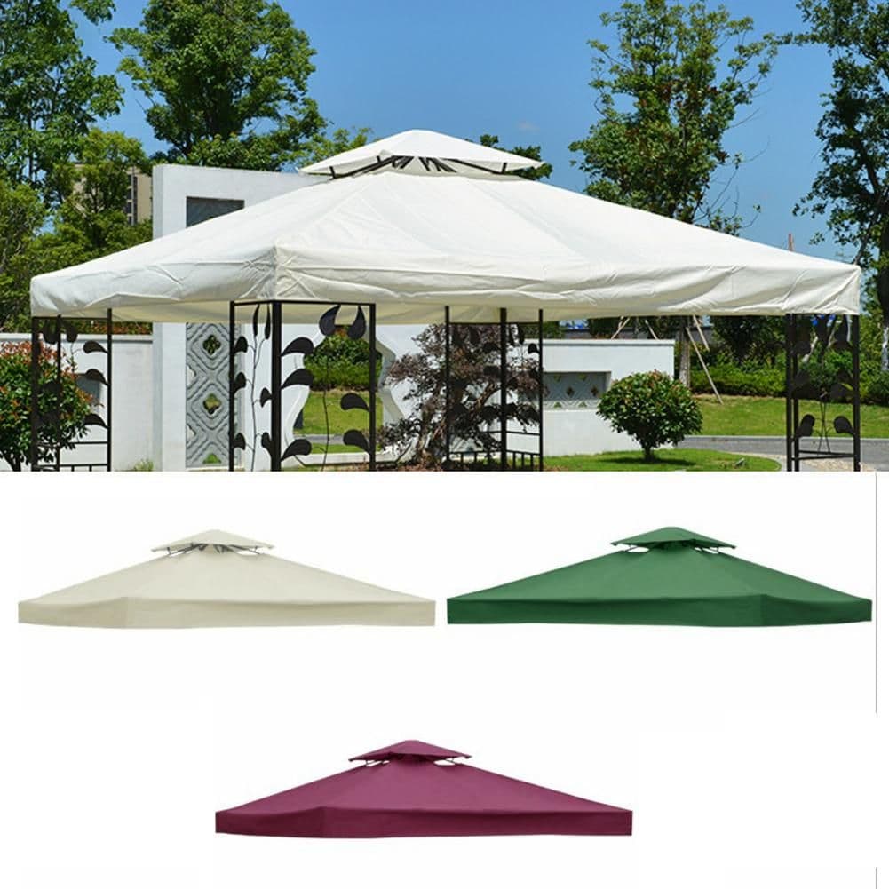 image-Multicolor Outdoor 300D Encrypted Waterproof Coating Yard Iron Tarpaulin Awning