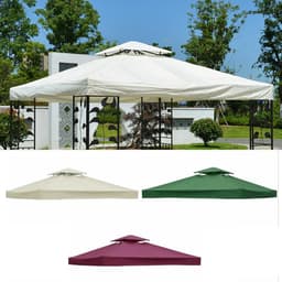 image-Multicolor Outdoor 300D Encrypted Waterproof Coating Yard Iron Tarpaulin Awning