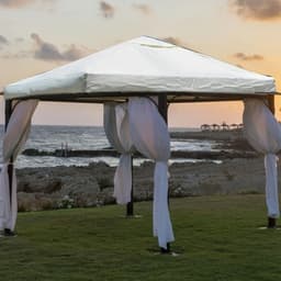 image-Multicolor Outdoor 300D Encrypted Waterproof Coating Yard Iron Tarpaulin Awning