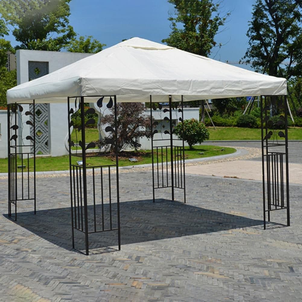 image-Multicolor Outdoor 300D Encrypted Waterproof Coating Yard Iron Tarpaulin Awning