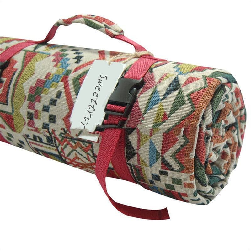 image-Outdoor Moisture-proof Tent Thickened Lawn Picnic Mat