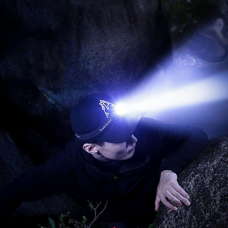image-Mini-lampe Frontale LED Rechargeable USB Avec Capteur De Mouvement