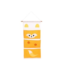 image-Youhan Animal Hanging Bag Zakka Cotton And Linen Cartoon Hanging Bag Storage Bag Behind The Door Shopping Bags Wall Decoration Hanging Bag