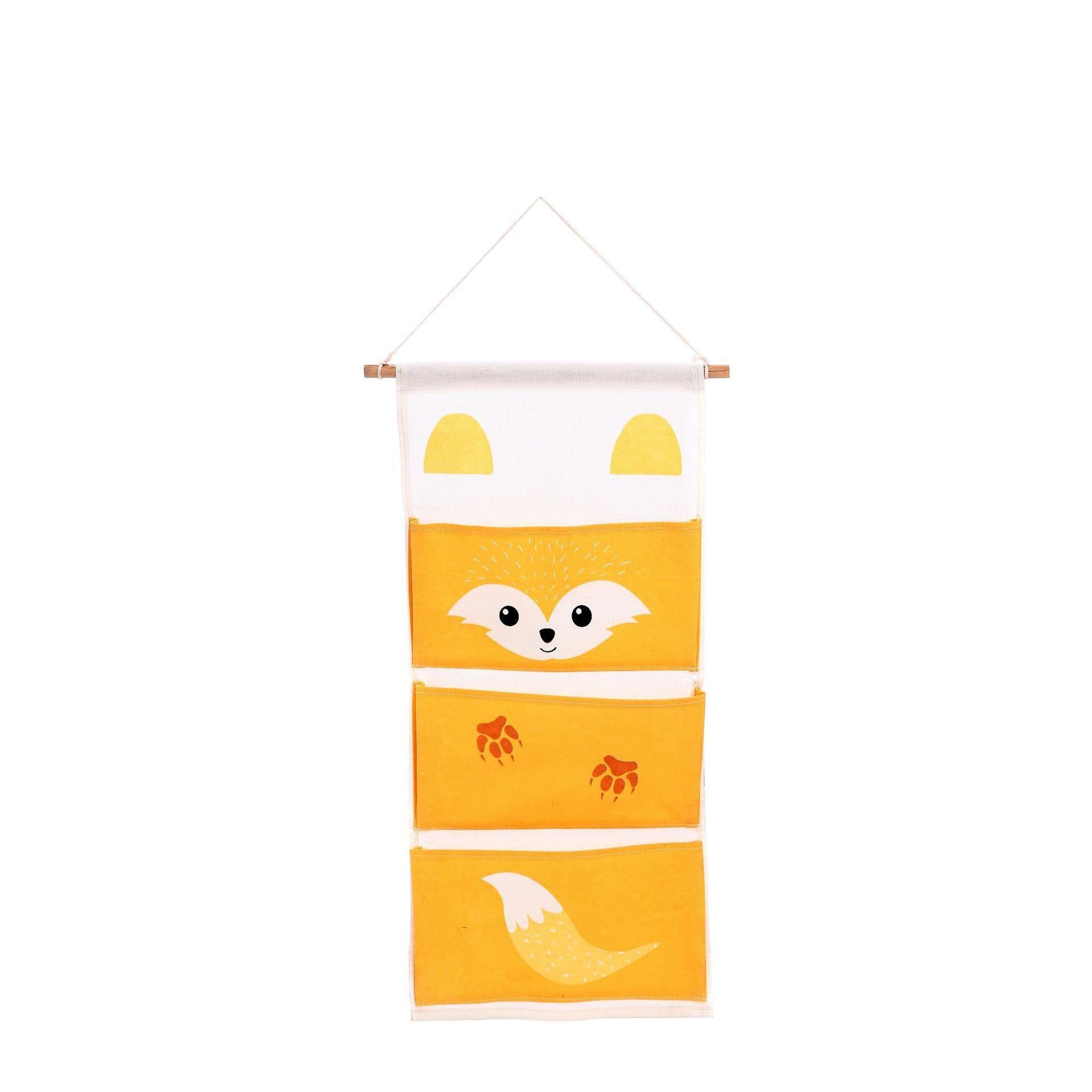 image-Youhan Animal Hanging Bag Zakka Cotton And Linen Cartoon Hanging Bag Storage Bag Behind The Door Shopping Bags Wall Decoration Hanging Bag