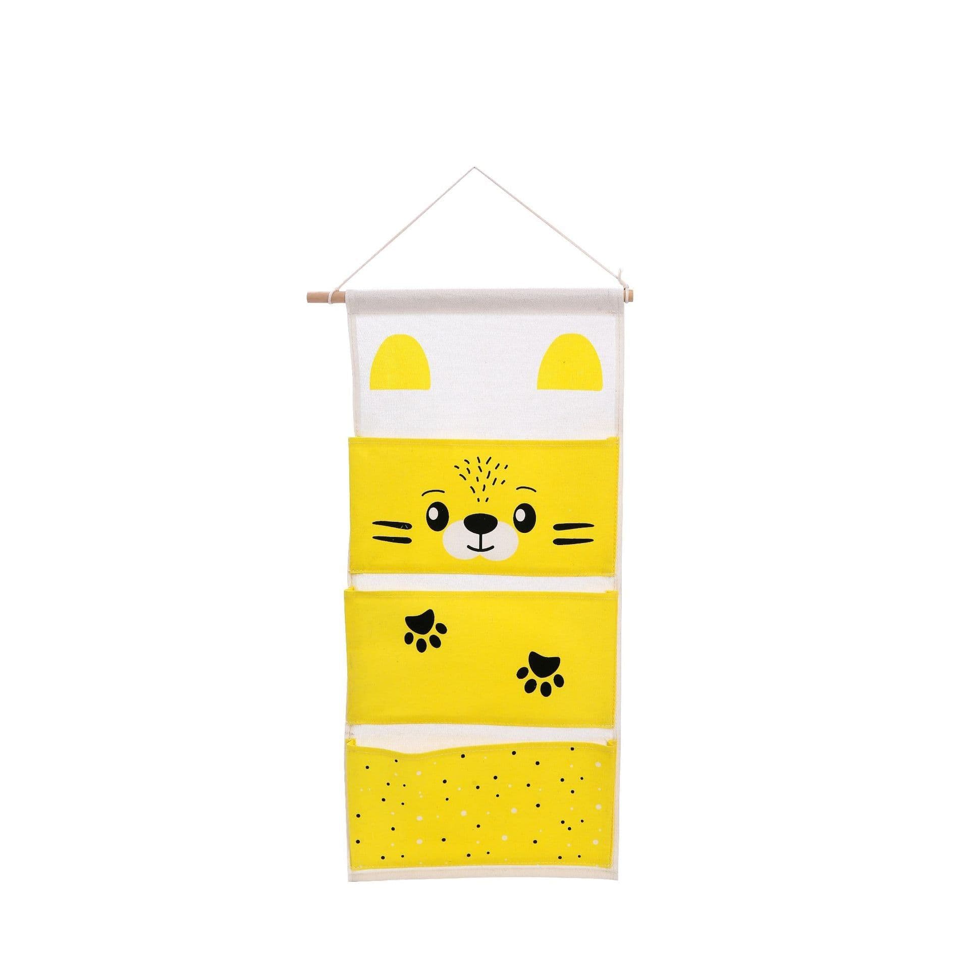 image-Youhan Animal Hanging Bag Zakka Cotton And Linen Cartoon Hanging Bag Storage Bag Behind The Door Shopping Bags Wall Decoration Hanging Bag
