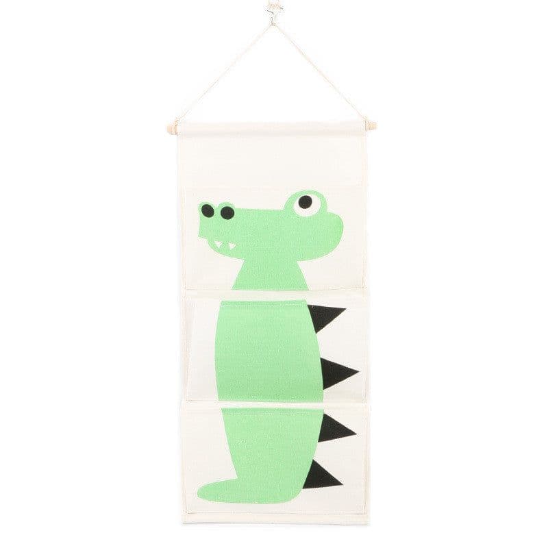 image-Youhan Animal Hanging Bag Zakka Cotton And Linen Cartoon Hanging Bag Storage Bag Behind The Door Shopping Bags Wall Decoration Hanging Bag