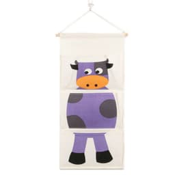 image-Youhan Animal Hanging Bag Zakka Cotton And Linen Cartoon Hanging Bag Storage Bag Behind The Door Shopping Bags Wall Decoration Hanging Bag