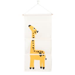 image-Youhan Animal Hanging Bag Zakka Cotton And Linen Cartoon Hanging Bag Storage Bag Behind The Door Shopping Bags Wall Decoration Hanging Bag