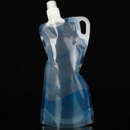 image-1L Foldable Drinking Water Bottle Bladder Bag