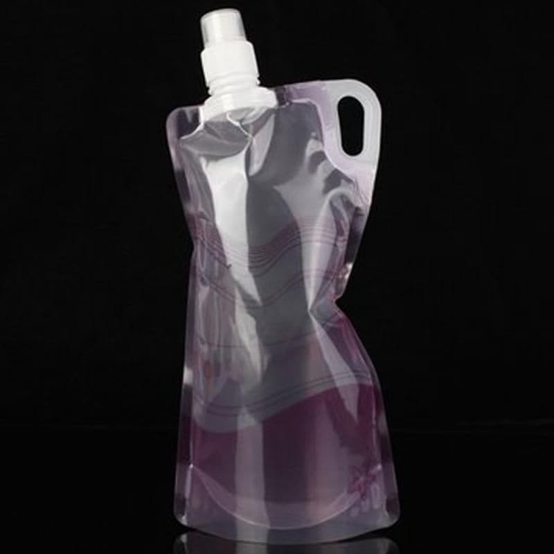 image-1L Foldable Drinking Water Bottle Bladder Bag