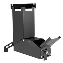 image-Black Titanium Portable Stainless Steel Folding Camping BBQ Wood Stove
