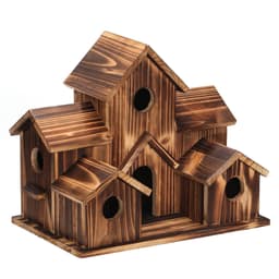 image-Wooden Bird Nest Creative Pastoral Outdoor Ornament