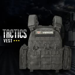 image-Combat Camouflage Amphibious Tactical Vest Outdoor Military Fan CS Tactical Vest
