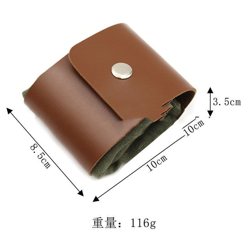image-Outdoor Wet Wax Canvas Picking Bag Garden Waist Hanging Fruit Bag