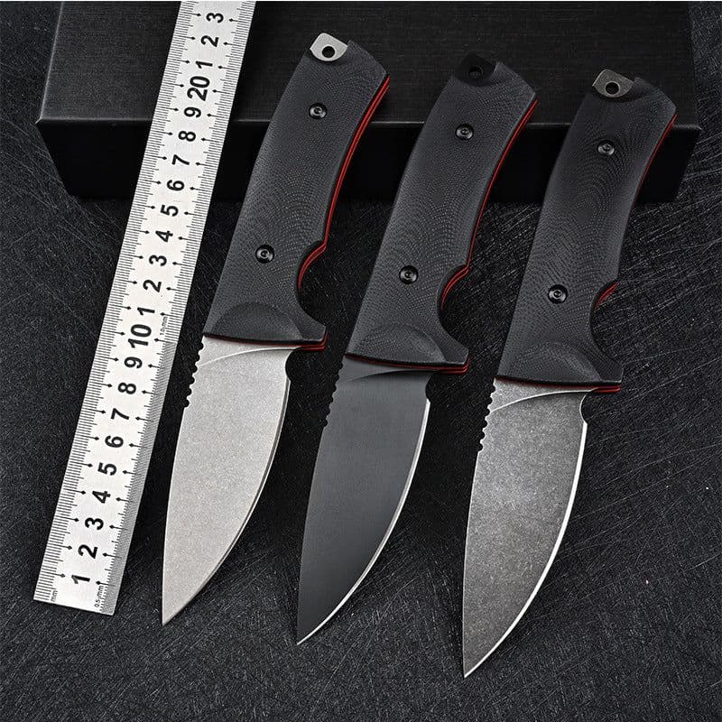 image-Outdoor Self-defense Survival Small Straight Knife