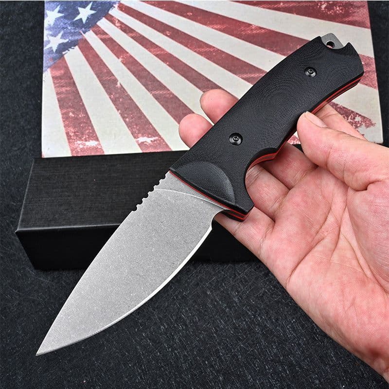 image-Outdoor Self-defense Survival Small Straight Knife