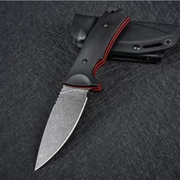 image-Outdoor Self-defense Survival Small Straight Knife