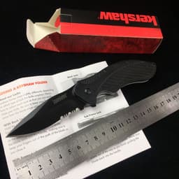image-High Hardness 8CR13MOV Outdoor Survival Folding Knife