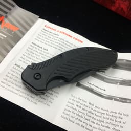 image-High Hardness 8CR13MOV Outdoor Survival Folding Knife