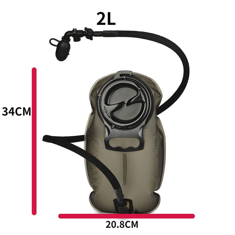 image-TPU Outdoor Drinking Bag Water Capsule Inner Bladder Riding Mountaineering Portable Folding