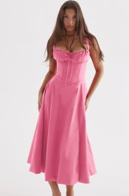 image-Suspender Dress Summer Elegant Low-cut Slim Backless Sling Dress For Women Clothing Party Evening