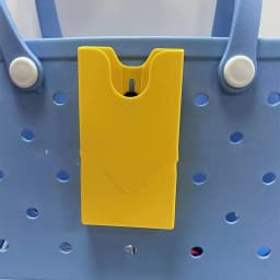 image-Spot Transparent Pvc Buggy Bag Suitable For Bogg Beach Bag Removable Storage Box Mobile Phone Box