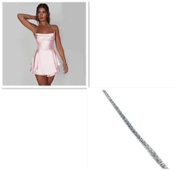 image-Sexy Suspender Skirt For Women Elegant Slim Strap Satin Backless Lace Up A-Line Short Dress Lady