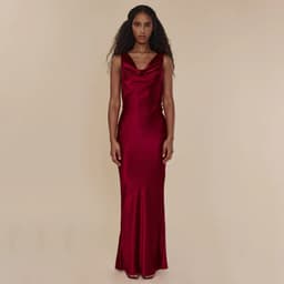 image-Women's Clothing Banquet Style Evening Lace Up Long Dress
