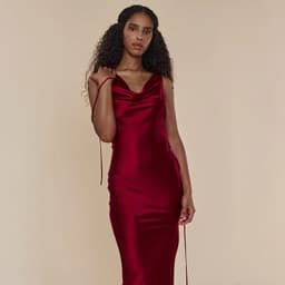 image-Women's Clothing Banquet Style Evening Lace Up Long Dress