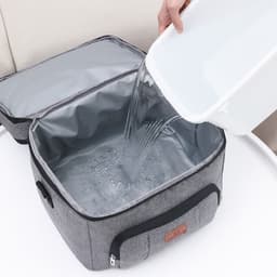 image-24L Insulated Cooling Picnic Travel Camping Cooler Bag Lunch Foods Ice Drink UK