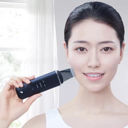 image-Ultrasonic Ion Cleansing Instrument Facial Skin Pore Ceansing