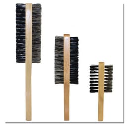 image-Men's Beard Brush Double-sided Facial Hair Brush Shaving Com