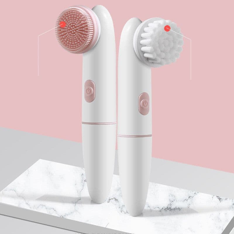 image-Electric Silicone Facial Cleanser, Facial Cleansing Brush, Beauty Instrument Pore Cleaner