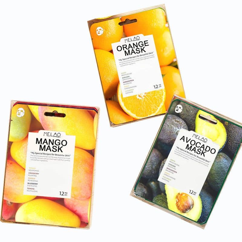 image-Fruit Moisturizing Facial Mask