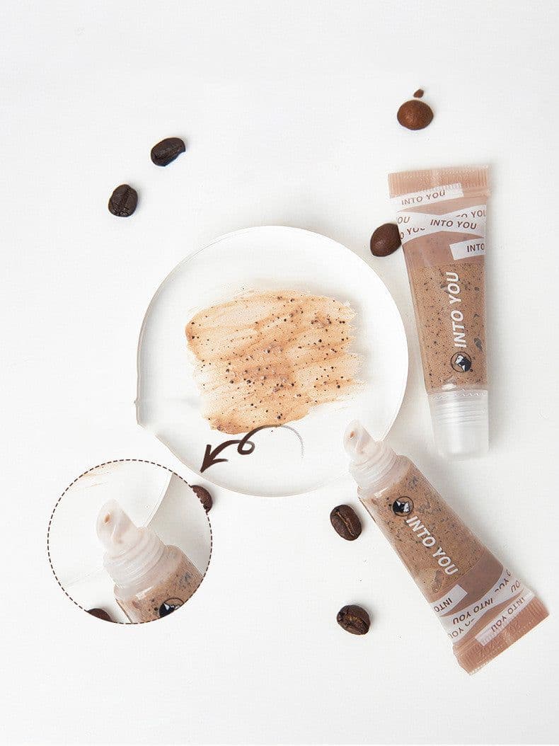 image-INTO YOU Marley Co-branded Coffee Bouncing Lip Scrub Nourishing Lip Wrinkles
