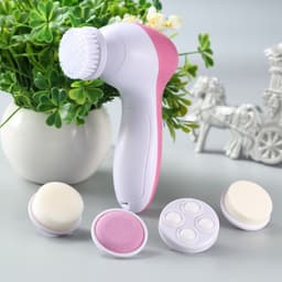 image-Five-In-One Cleansing Device, Washing Device, Household Electronic Beauty Device, Electric Facial Massager, Cleaning One Piece On Behalf Of