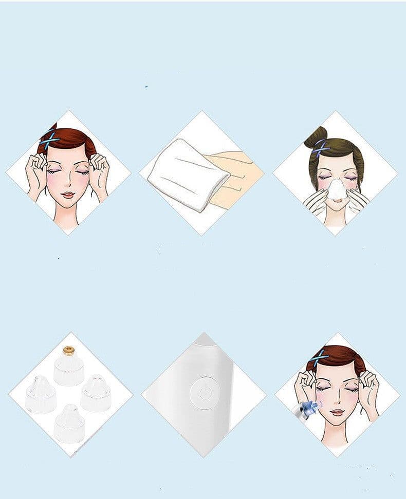 image-Electric Blackheads Remover Blackheads Artifact Household Pore Cleaner Microcrystalline Beauty Apparatus