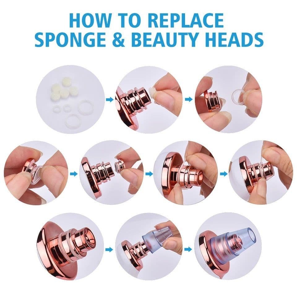 image-Electric Blackheads Remover Blackheads Artifact Household Pore Cleaner Microcrystalline Beauty Apparatus