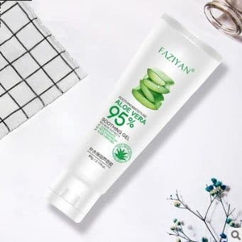 image-Aloe Vera Face Cream, Soothing Gel, Skin Care, Acne Remove, After Sun Day Moisturizing Lotion, Skin Repair, 60G