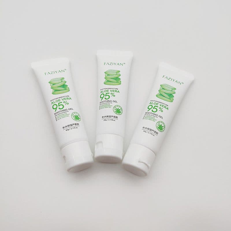 image-Aloe Vera Face Cream, Soothing Gel, Skin Care, Acne Remove, After Sun Day Moisturizing Lotion, Skin Repair, 60G