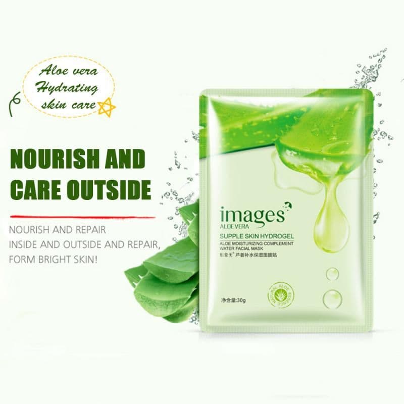 image-Beautiful Image Aloe Facial Mask Moisturizing Natural Aloe Vera Gel Cosmetic Care