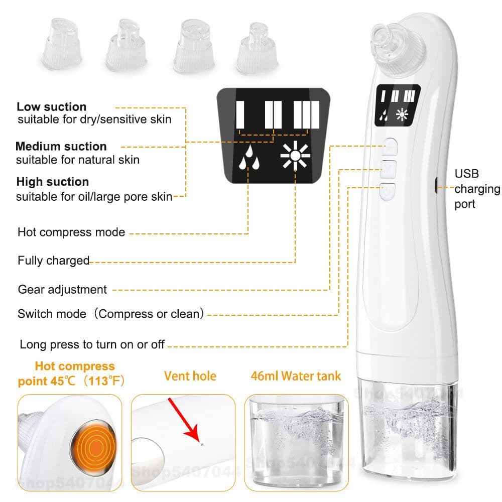 image-Pore And Acne Removal Cleansing Beauty Spatula Small Face Wash