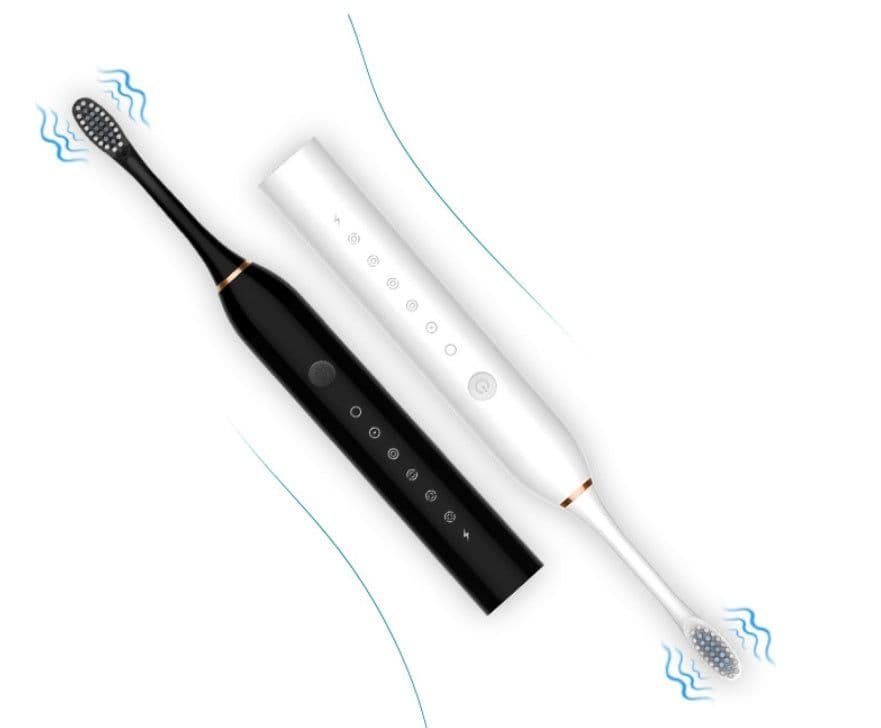 image-Smart Vibration Soft Bristle Rechargeable Toothbrush