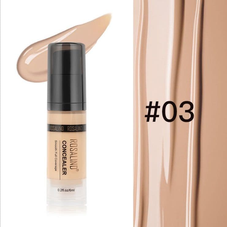 image-ROSALIND Fearless Silky Concealer Covers Dark Circles and Acne Marks Concealer Pen Lip Primer