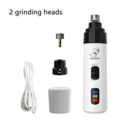 image-Pet Nail Polisher Electric Manicure Usb Charging Nail Clippers Cat Teddy Nail Scissors Cleaning Supplies
